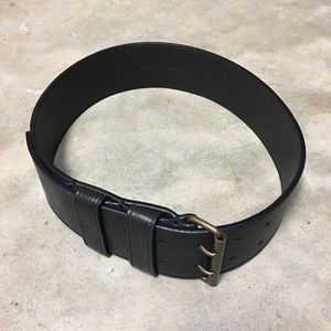Authentic Lanvin Double-Prong Belt